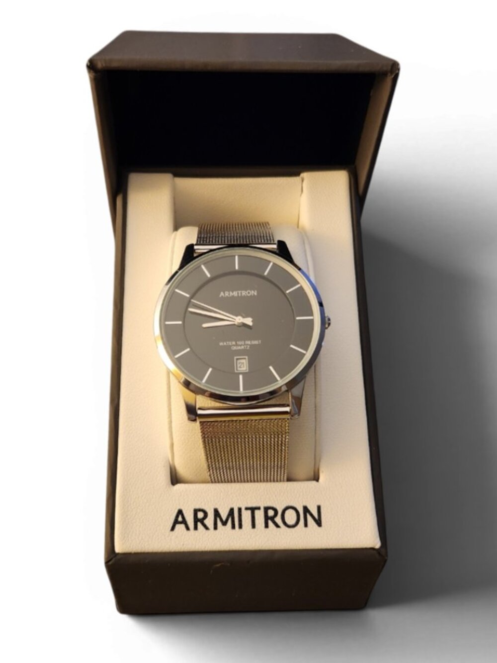 Armitron men's dress watch 20/5123BK SV